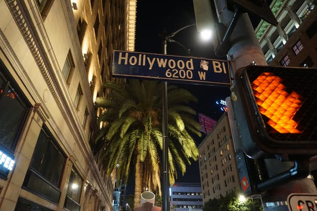 Hollywood Boulevard sign